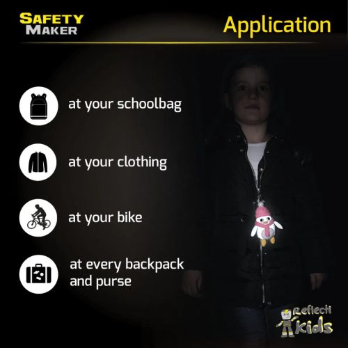 Fényvisszaverő láthatósági figura - SafetyMaker PINGU - WALSER