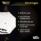 Fényvisszaverő esernyő - Safety Maker