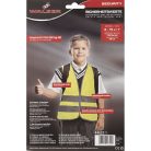 Láthatósági fényvisszaverő mellény - gyerek méret - 6-14 éves kor - WALSER
