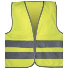 Láthatósági fényvisszaverő mellény - gyerek méret - 6-14 éves kor - WALSER