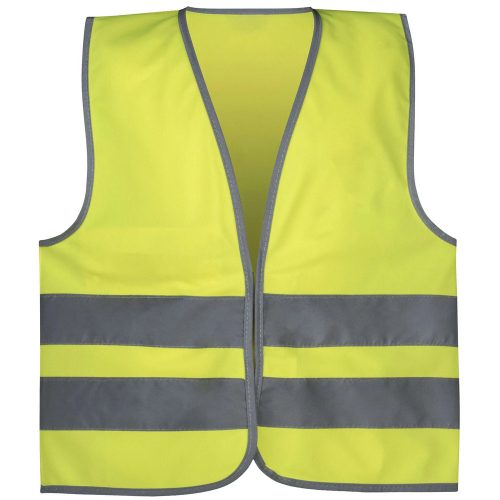 Láthatósági fényvisszaverő mellény - gyerek méret - 6-14 éves kor - WALSER