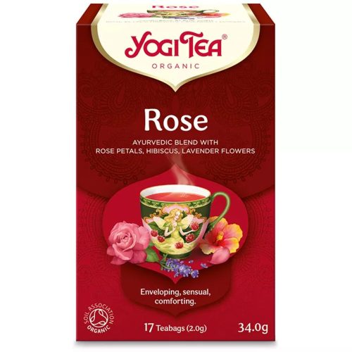 Rózsa BIO TEA - filteres YOGI TEA