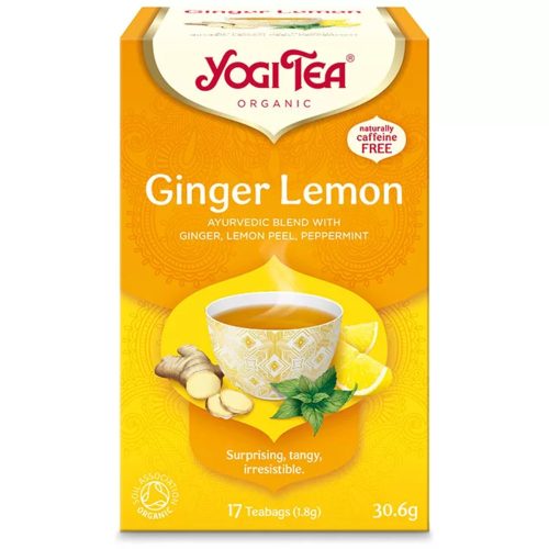 Citromos gyömbér BIO TEA - filteres YOGI TEA