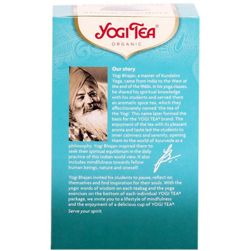 A torok kényeztetője - filteres BIO TEA - YOGI TEA
