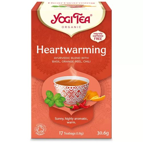 Szívmelengető filteres BIO TEA - YOGI TEA