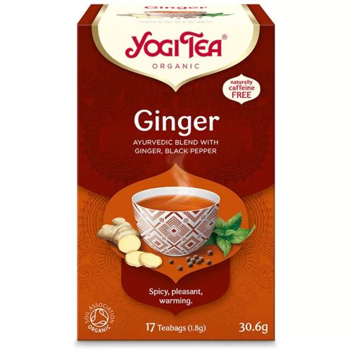 Gyömbér BIO TEA - filteres YOGI TEA