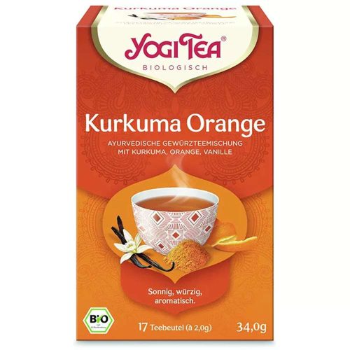 Kurkuma Narancs filteres BIO TEA - YOGI TEA