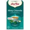 Mentás BIO TEA Chlorella algával - filteres YOGI TEA