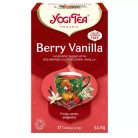 BERRY VANILLA - bogyós gyümölcsös - filteres BIO TEA - YOGI TEA