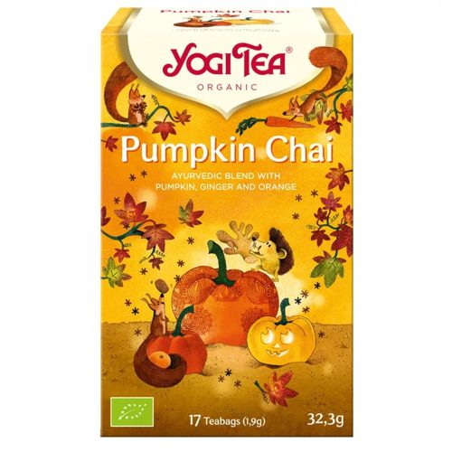 Sütőtökös Chai BIO filteres tea - YOGI TEA