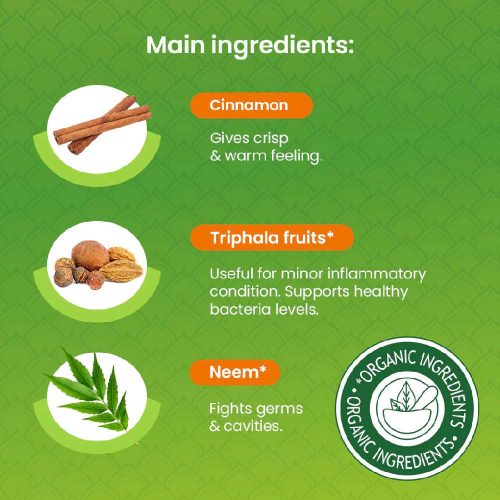 Natúr fogkrém fahéj és Neem kivonattal 75 ml - BOTANIQUE - HIMALAYA