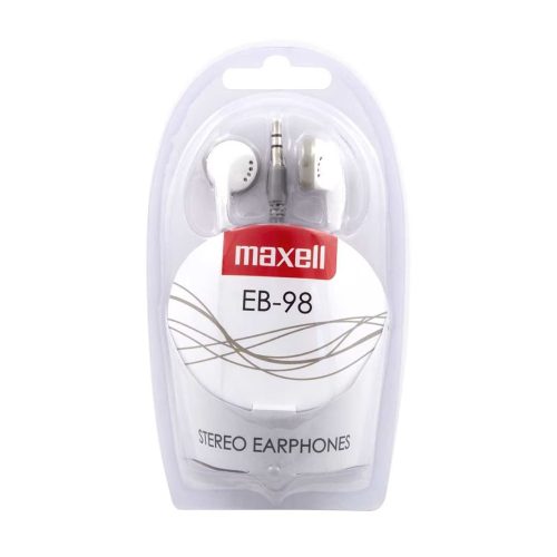 Fülhallgató Maxell EB-98 - 3,5 mm jack - fehér - 52040WH