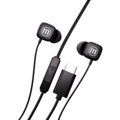 Fülhallgató Square - TYPE-C - fekete - MAXELL