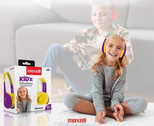 Fejhallgató - gyerek - Bluetooth 5.0 - HP-BT350 - Maxell