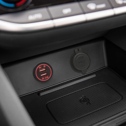 USB aljzat, dupla, beépíthető - 54926RD