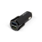 Autós szivargyújtó adapter - 2xUSB aljzattal - 2,4 A - Fekete - M.N.C