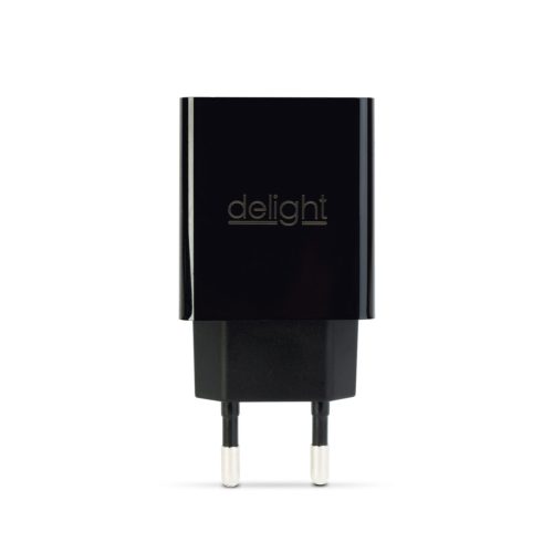 USB Hálózati adapter 2x USB-A - 2.4 A - DELIGHT