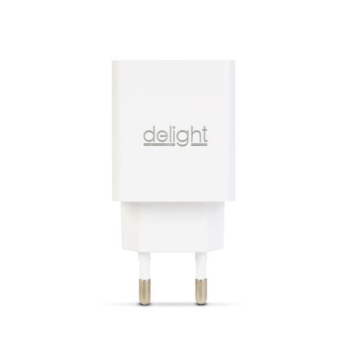 USB Hálózati adapter 2x USB-A - 2.4 A - DELIGHT