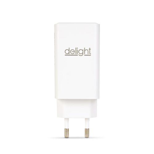 Hálózati Adapter - USB-A 20W + Type-C PD45W gyorstöltéssel
