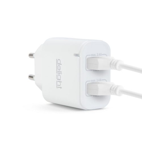 Hálózati adapter 2 USB - 55045-2WH
