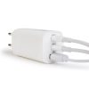Hálózati Adapter USB + Type-C PD45W gyorstöltéssel - fehér - 55060