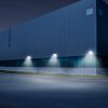 LED-es szolár fali reflektor 180 SMD LED - 1200 lm - PHENOM