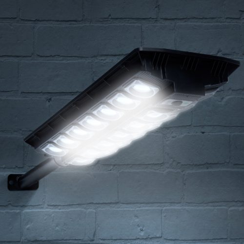 LED-es szolár fali reflektor 520 SMD LED - 3200 lm - PHENOM