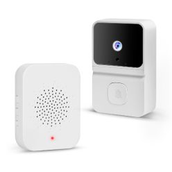   Smart videó kaputelefon szett Wi-Fi-s, akkus - HD - fehér - 55385WH
