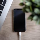 Adatkábel - USB Type-C - Type-C - fehér 1 m 3A - DELIGHT