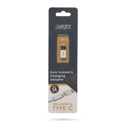 Adapter MicroUSB-Type-C - DELIGHT