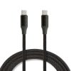 Adatkábel - Type-C - Type-C - mágneses - fekete - 1 m - 3A - 60W