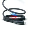 Adatkábel - Type-C - Type-C - mágneses - fekete - 1 m - 3A - 60W