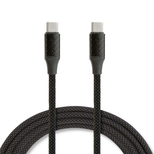 Adatkábel - Type-C - Type-C - mágneses - fekete - 1 m - 3A - 60W - DELIGHT