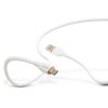 Adatkábel - Type-C - USB-A - fehér - 1 m - 2.4 A - 12 W