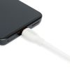 Adatkábel - Type-C - USB-A - fehér - 1 m - 2.4 A - 12 W
