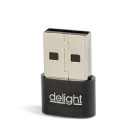 Adapter - Type-C - USB-A - 2,4A - 5V - DELIGHT