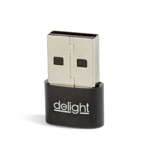 Adapter - Type-C - USB-A - 2,4A - 5V - DELIGHT