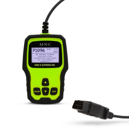 Autódiagnosztikai eszköz - hibakód olvasó OBD2 12V - M.N.C