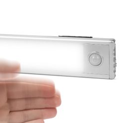   Mozgás- és fényérzékelős LED világítás, mágneses, akkus 30 cm - Phenom
