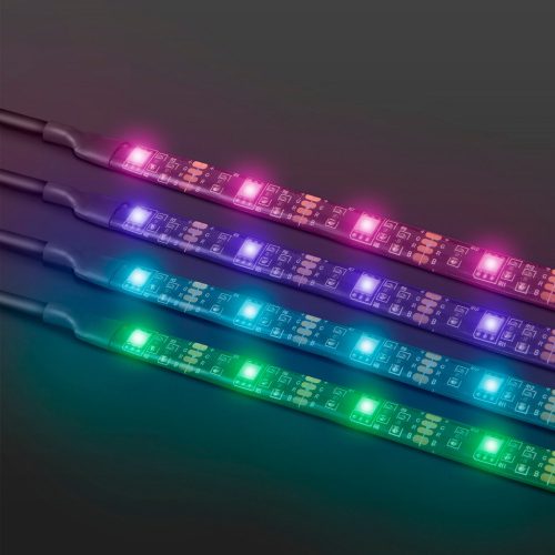 LED szalag szett RGB, USB - 40-60" TV háttérvilágítás - távirányítóval - PHENOM