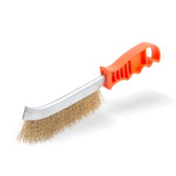 Drótkefe - műanyag nyéllel - 25 cm - HANDY