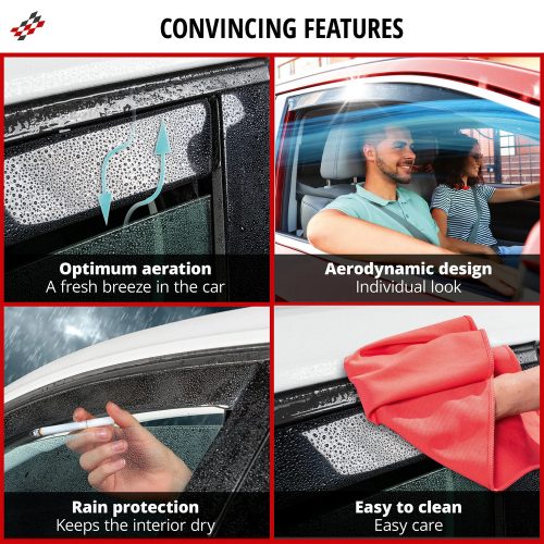 Légterelő szett 4 db-os - Hyundai Tucson 2020.10- (NX4E, NX4A) - WALSER