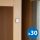 Ajtóütköző szett öntapadós, átlátszó 8 mm 30 db - HANDY