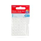 Ajtóütköző szett öntapadós, átlátszó 8 mm 30 db - HANDY