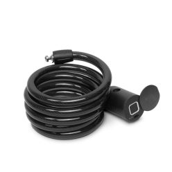 Kerékpár kábelzár ujjlenyomatolvasóval, 150 cm - 57085