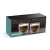 Duplafalú capuccino üveg csésze 250 ml - 2 db - Vog&Arths