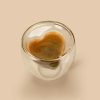 Duplafalú üvegpohár szív formával 180 ml - Vog&Arths