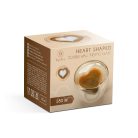 Duplafalú üvegpohár szív formával 180 ml - Vog&Arths