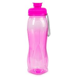 Sport kulacs 750 ml - műanyag - rózsaszín