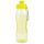 Sport kulacs 750 ml - műanyag - sárga